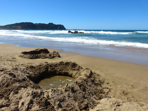 hot water beach